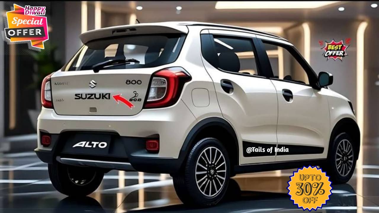 Maruti Alto 800 2025, Alto 800 Dhanteras Offer, Maruti Alto 800 Price, Alto 800 Discount 2025, Maruti Alto Mileage, Best Family Car India, Alto 800 Features, Alto 800 Launch 2025, Maruti Alto 800 EMI Plan, Maruti Alto CNG Model, Alto 800 Petrol Variant, Budget Car India, Maruti Suzuki Festive Offers, Maruti Alto Review, Maruti Alto 800 Booking
