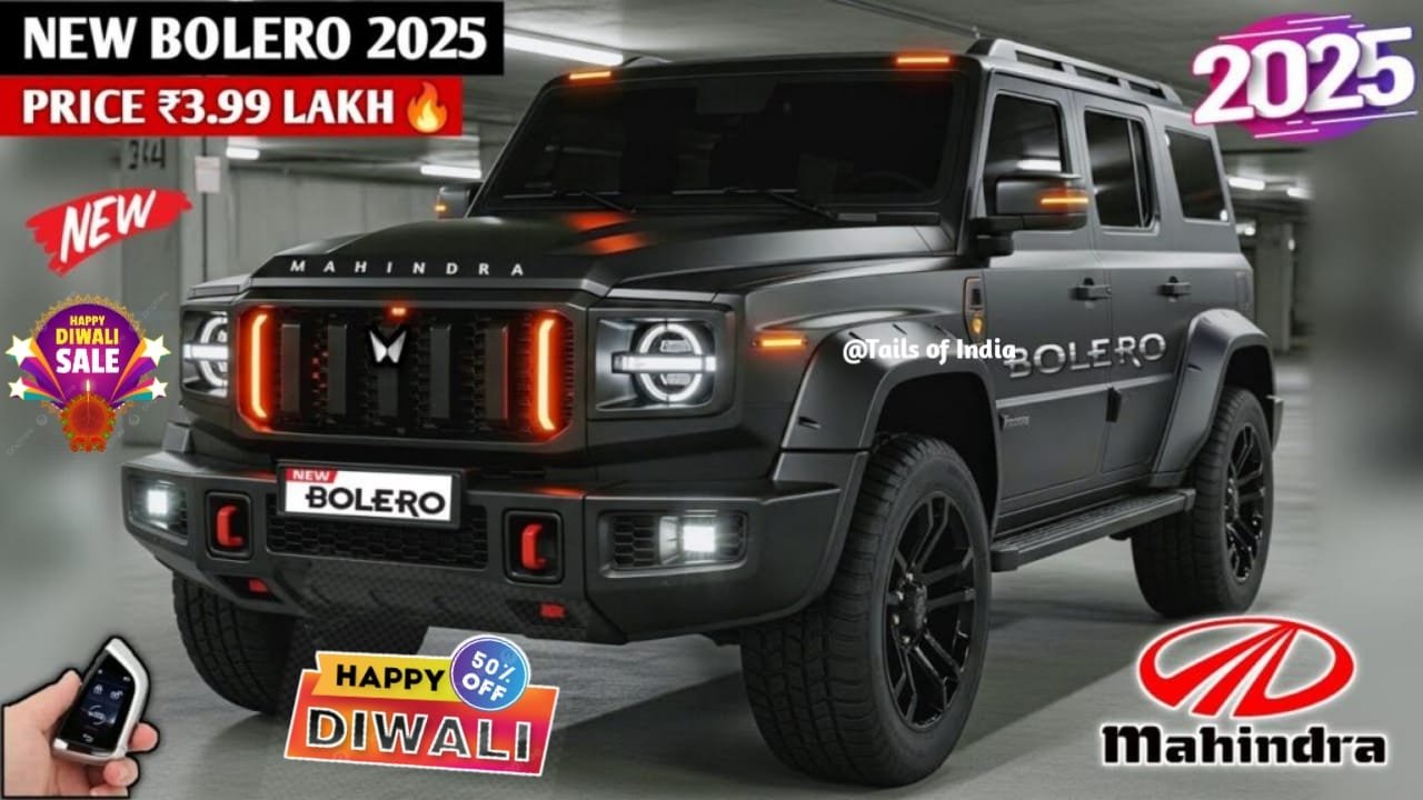 Mahindra Bolero 2025, Bolero 2025 EMI, Mahindra SUV 2025, New Bolero launch, Mahindra Bolero mileage, 7-seater SUV India, Bolero smart features, Bolero 2025 price, Mahindra Bolero specs, Bolero 2025 review, Mahindra Bolero latest model, Mahindra cars 2025, best 7-seater SUV, low EMI SUV India, Mahindra Bolero family car